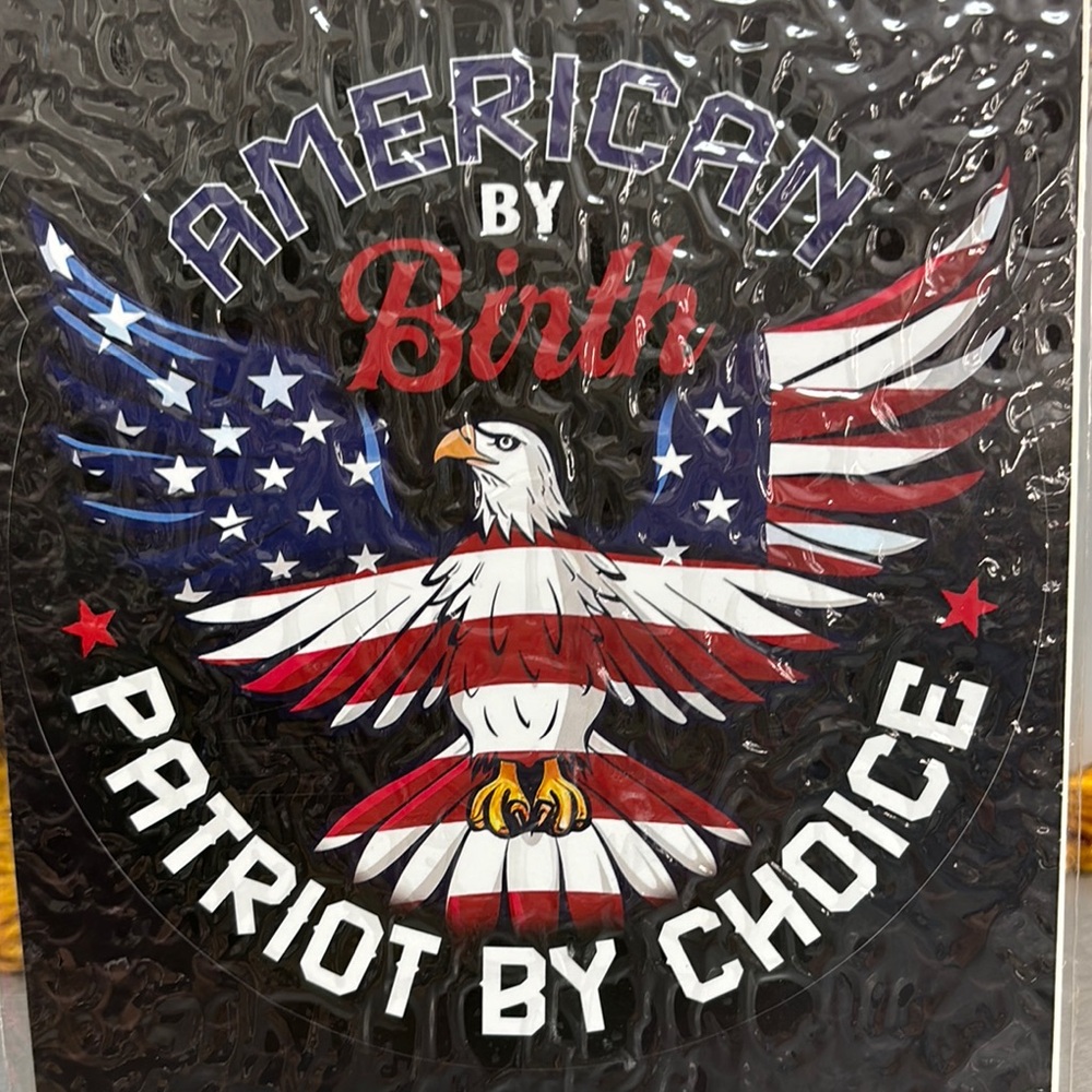 American Patriotic Eagle Sticker
